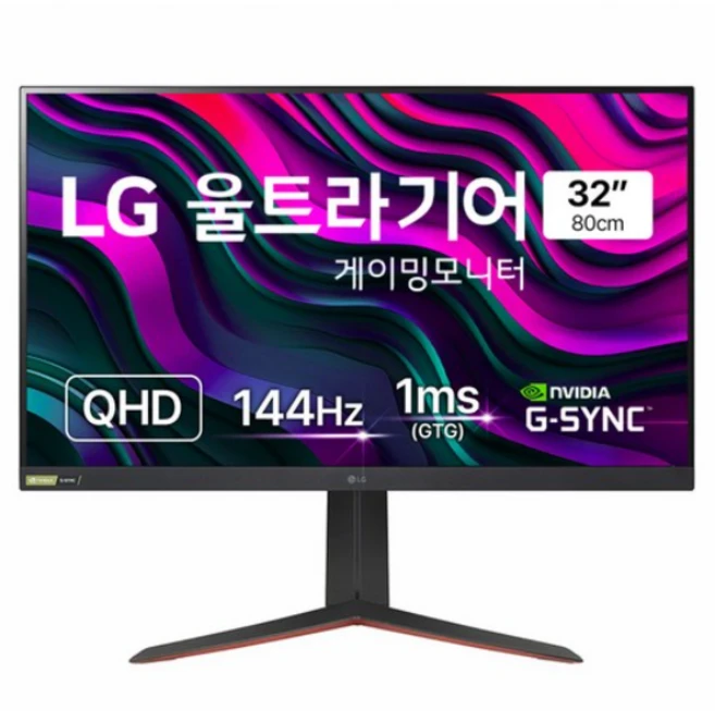 LG전자 QHD 울트라기어 게이밍 모니터, 80cm, 32GP83B(LG 울트라기어)