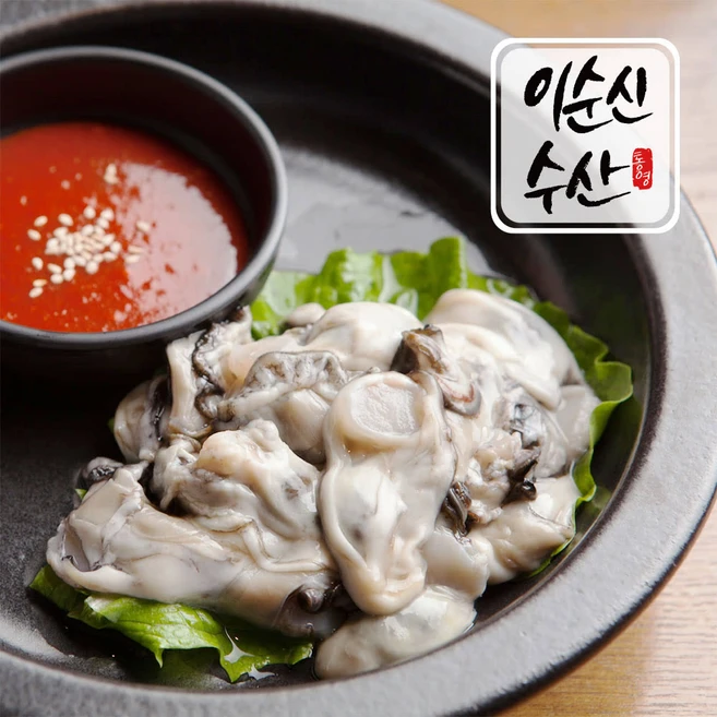 이순신수산 [우체국쇼핑][산지직송] 통영 이순신수산의 생굴 1kg, 1개