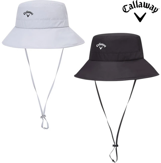 [캘러웨이코리아정품] 25년 라이닝 버킷모자, 블랙, 1개