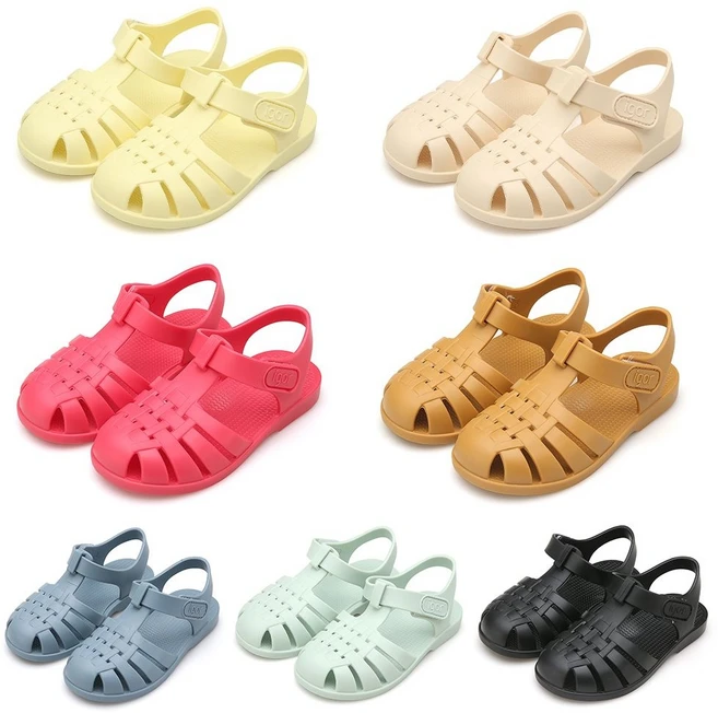 이고르 클라시카 유광 무광 14 COLORS 아동 샌들 공용 젤리슈즈 키즈 어린이