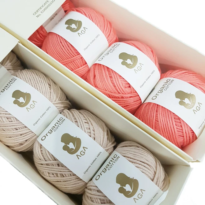 아가 오가닉 코튼 30g / 뜨개질 사계절 면실 organic cotton yarn, 21, 1개