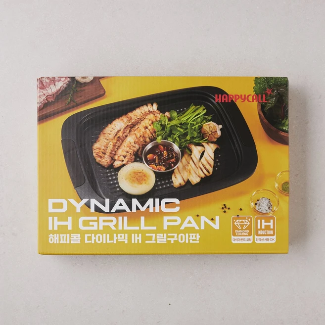해피콜 해피콜 다이나믹 IH 그릴구이판 (인덕션), 1개