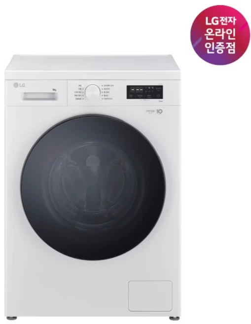 [LG전자] TROMM(트롬) 드럼세탁기 9kg [화이트/건조겸용/FY9WT] [FR9WP 후속제품], 화이트, FY9WT