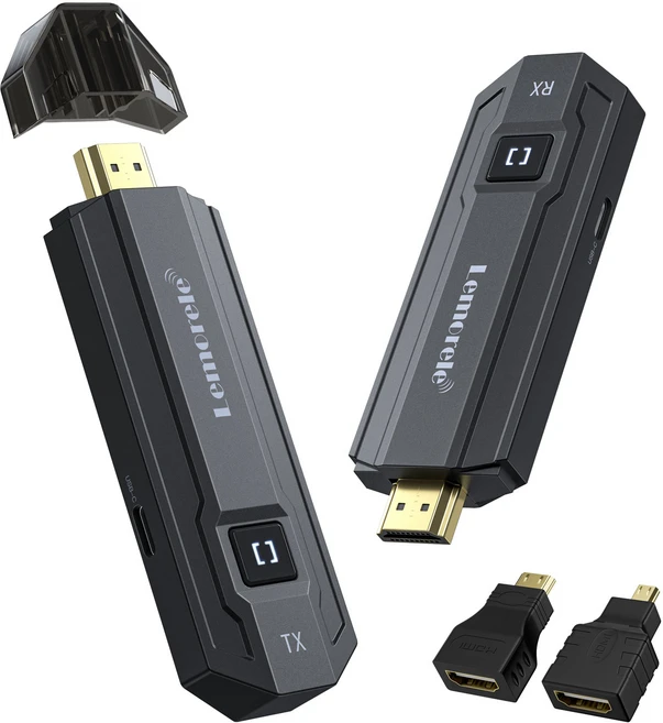 50 미터 무선 HDMI 송신기 수신기 동글 키트 익스텐더 1080P 무선 hdmi 송수신기, TX and RX, 1개