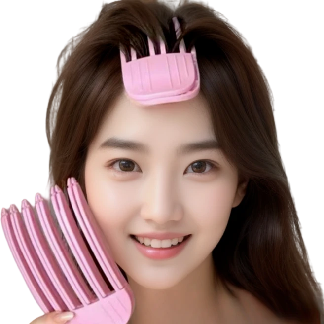 드보아 볼륨핀 뿌리볼륨 가르마볼륨, 1개, 6날