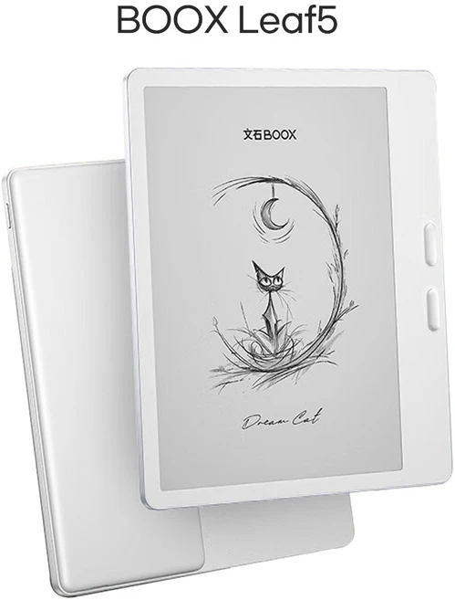 오닉스북스 BOOX Leaf5 이북리더기 전차잭 7인치 학습기, 화이트