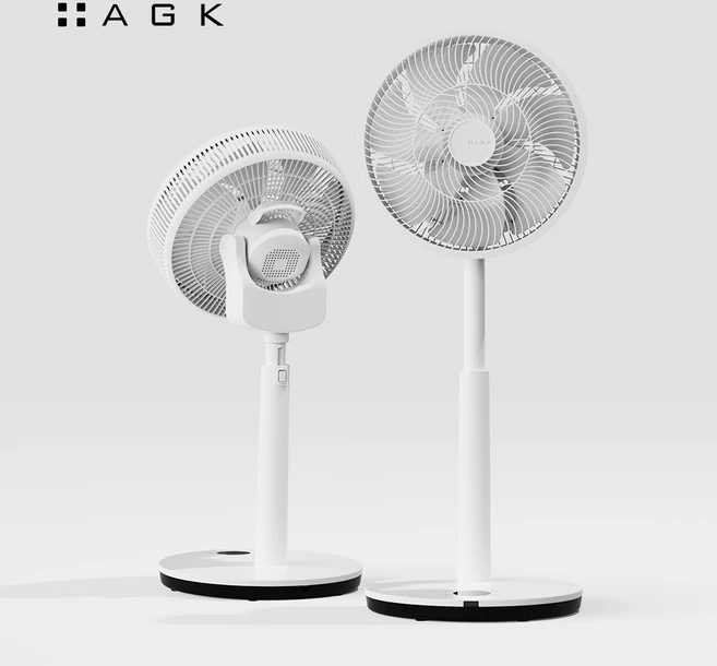 AGK NORDIC BLDC 서큘레이터 스윙에어 AKCL-BL8000 (리모컨 입체회전 24단 풍량조절)
