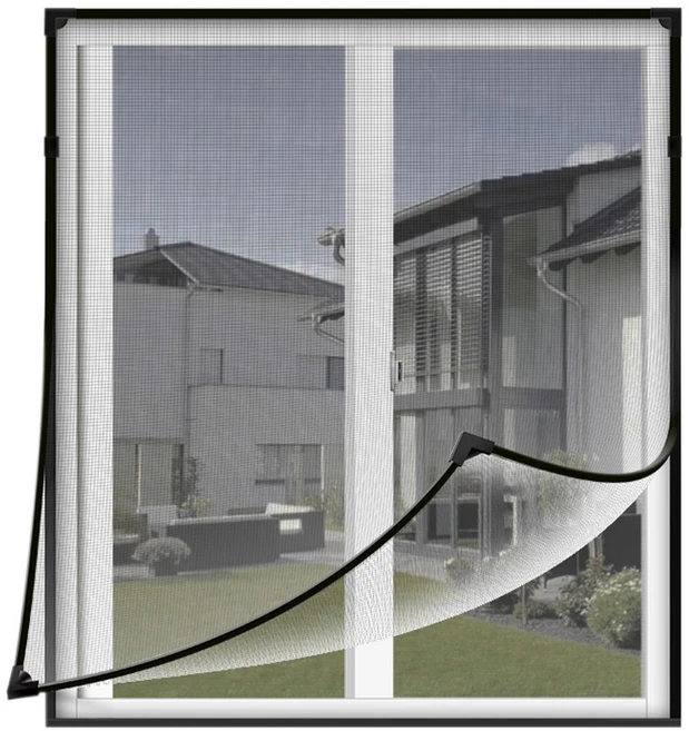 [러브버그차단] 루시아이 강력흡착 자석 탈부착 방충망, DIY, 1개