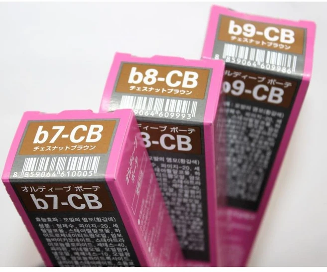 밀본 보떼염색약 B7-CB +정품마츠카제 산화제 100ml, 1개