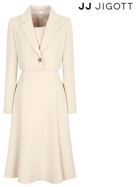 JJ지고트 재킷 스타일 플레어 원피스 GNCA0OP521