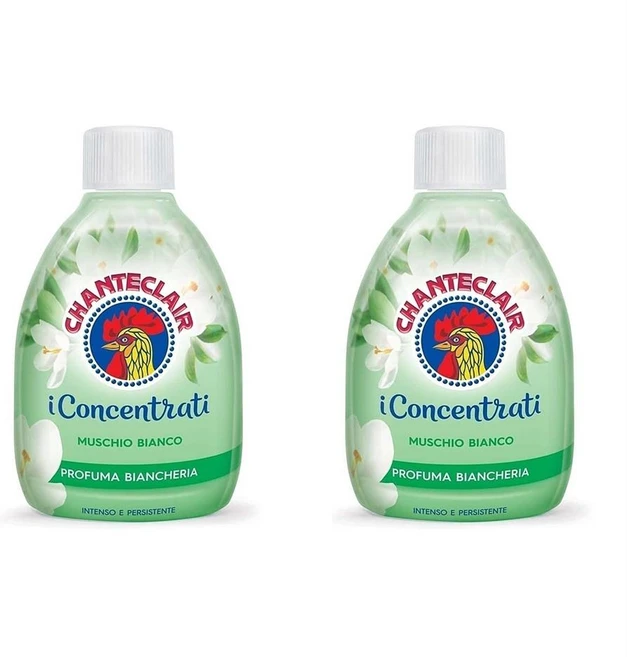 샹떼클레어 린넨 퍼퓸 220ml 2팩 화이트 머스크 Chanteclair Liquid Linen Perfume Concentrates White, 2개
