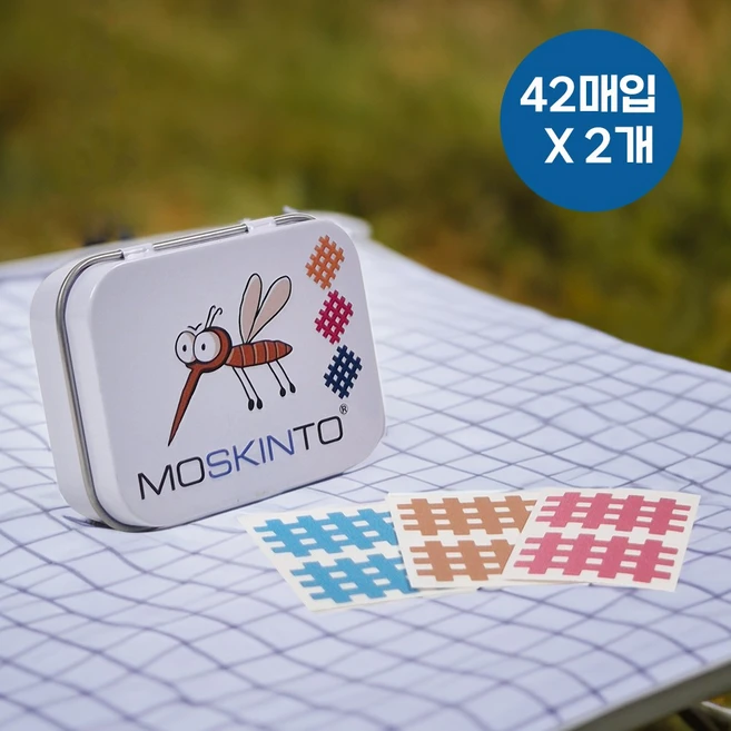 독일 Moskinto 모스킨토 모기패치 42매입, 42g, 2개