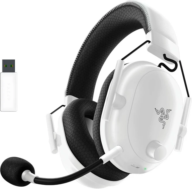 Razer BlackShark V2 Pro 2023 게이밍 헤드셋 화이트색상 정품벌크상품 국내 출 고 예 정