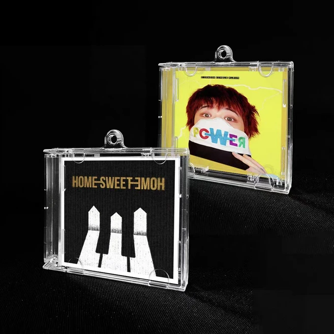 지드래곤 신곡 home sweet home 미니앨범 NFC 키링 커스텀 POWER CD 열쇠고리, 1개, A
