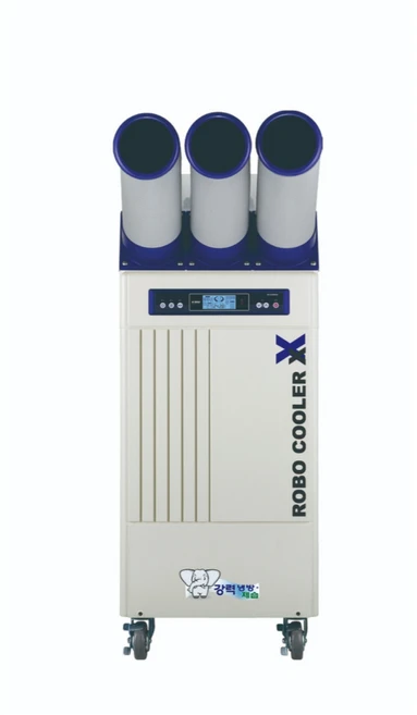 NEC-3500DT 나우이엘 산업용 이동식 에어컨 공업용 공장 정비소 실외기없는에어컨