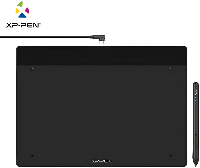 엑스피펜 Deco Fun XS 펜 타블렛 CT430, 블랙