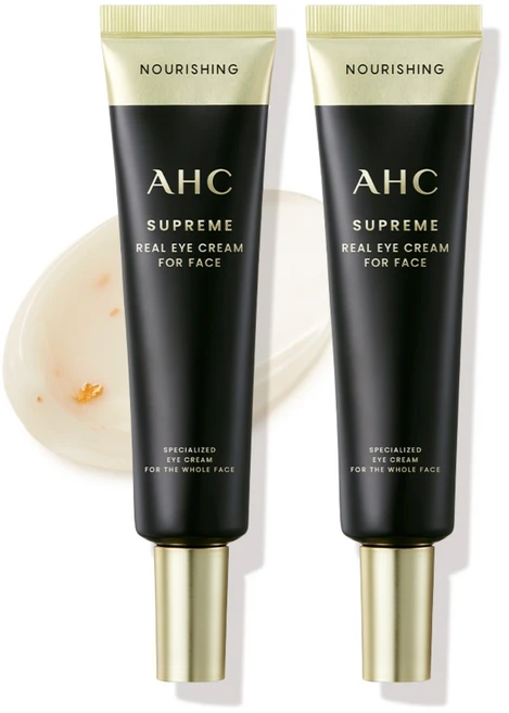 AHC 슈프림 리얼 아이크림 포 페이스, 30ml, 2개