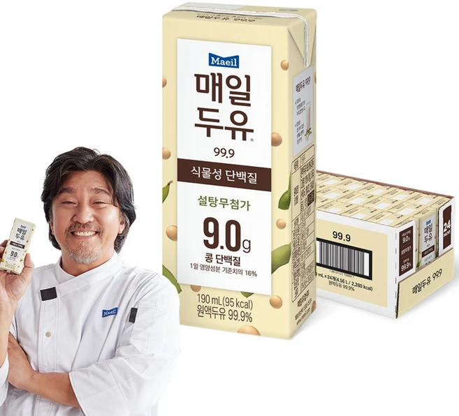 매일두유 99.9, 190ml, 24개