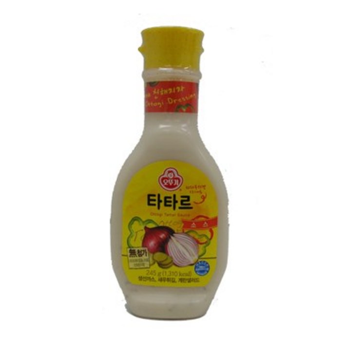 오뚜기 타타르 소스, 245ml, 1개 대표 이미지 - 타르타르소스 추천