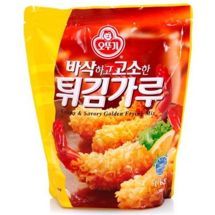 오뚜기 바삭하고 고소한 튀김가루, 1kg, 1개 대표 이미지 - 튀김가루 추천
