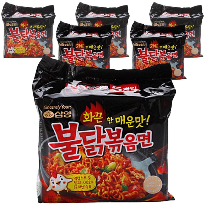 삼양 불닭볶음면 봉지라면, 30개 대표 이미지 - 불닭볶음면 추천