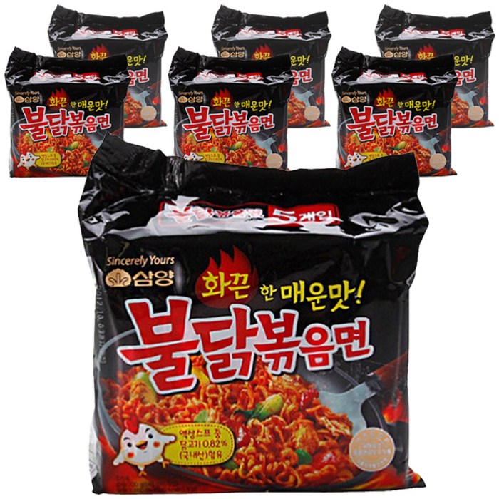 삼양 불닭볶음면 봉지라면, 35개 대표 이미지 - 불닭볶음면 추천