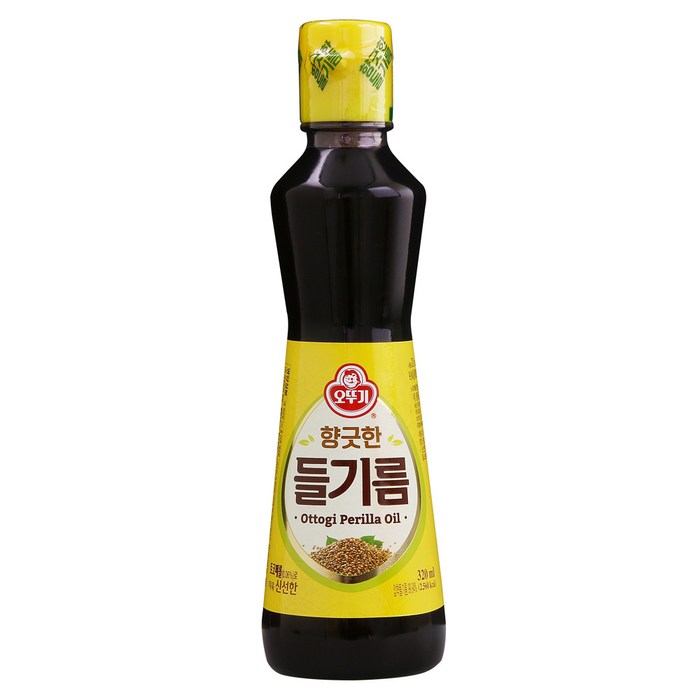 오뚜기 향긋한 들기름, 320ml, 1개 대표 이미지 - 들기름 추천