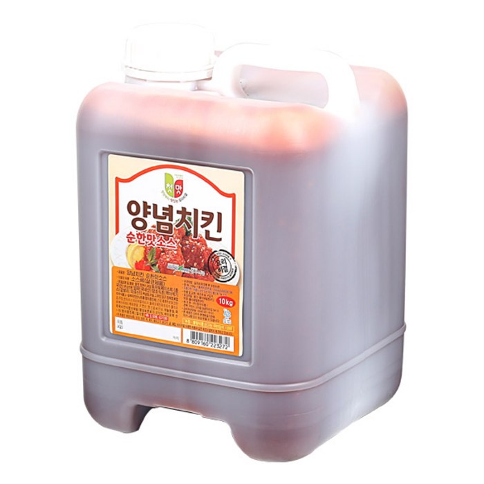 청우식품 양념치킨 순한맛 소스, 10kg, 1개 대표 이미지 - 양념치킨 추천