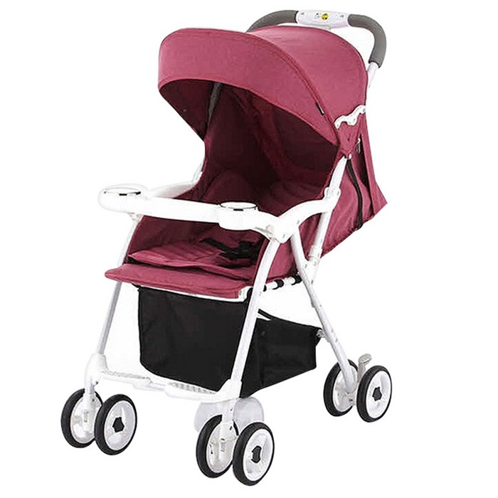 에어보스 리머 초경량 유모차, 버건디 대표 이미지 - 에어보스 유모차 추천