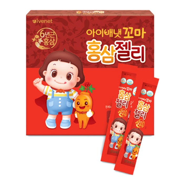 아이배냇 꼬마 홍삼젤리, 15g, 30개입 대표 이미지 - 고려홍삼 추천