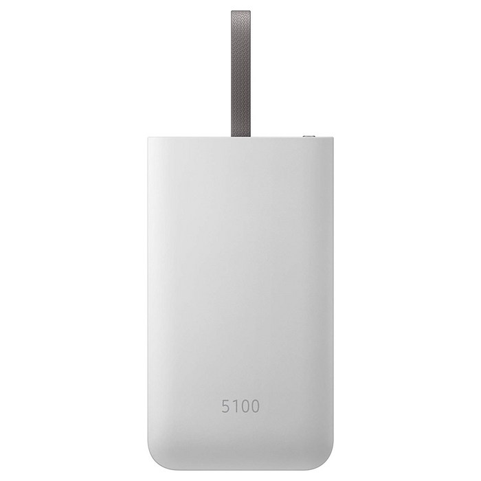 삼성전자 15W 급속 충전 in＆out 배터리팩 5100mAh EB-PG950, 그레이 대표 이미지 - 삼성전자 보조배터리 추천
