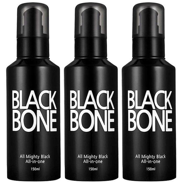 쏘맨 올마이티 블랙본 올인원, 150ml, 3개 대표 이미지 - 남자 화장품 선물 추천