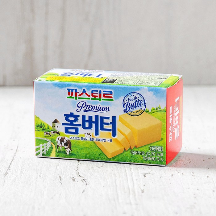 파스퇴르 프리미엄 홈버터, 450g, 1개 대표 이미지 - 버터 추천