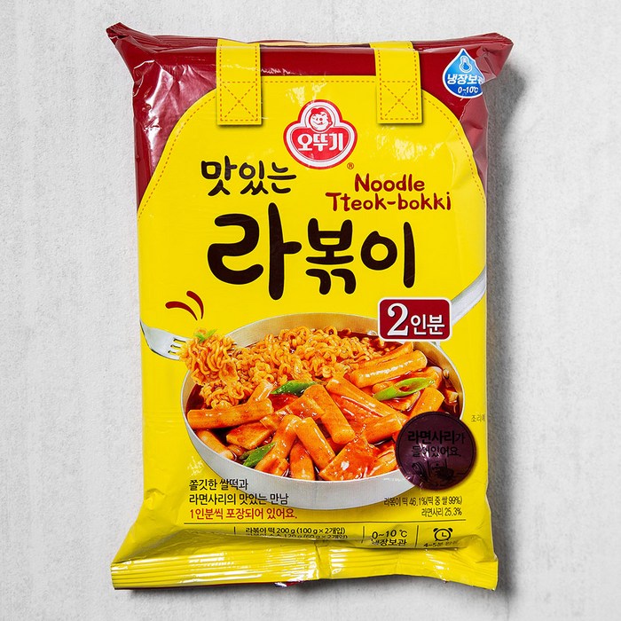 오뚜기 맛있는 라볶이, 434g, 1개 대표 이미지 - 분식 추천