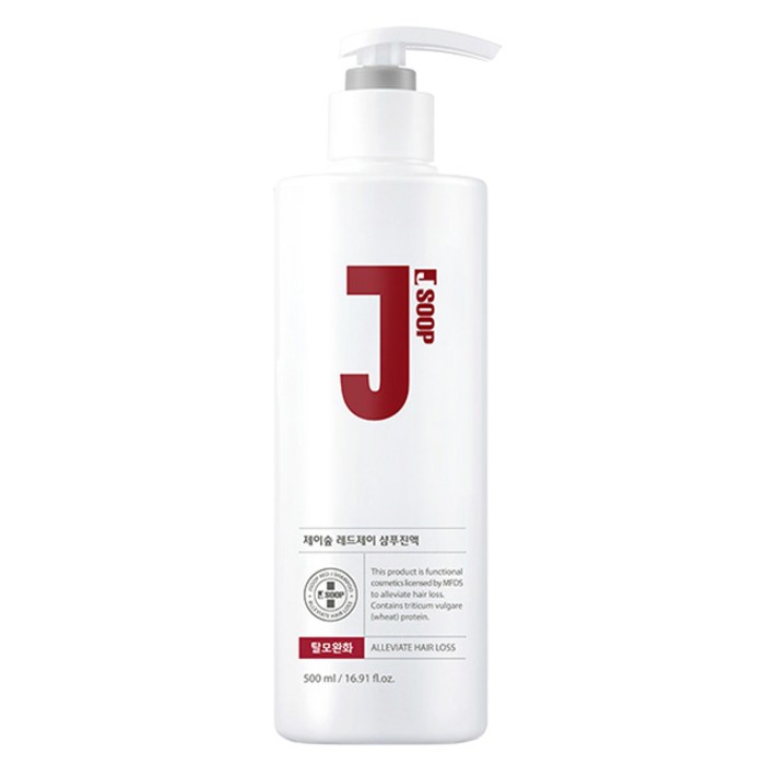 제이숲 레드제이 두피 탈모 샴푸 진액, 500ml, 1개 대표 이미지 - 지루성 샴푸 추천