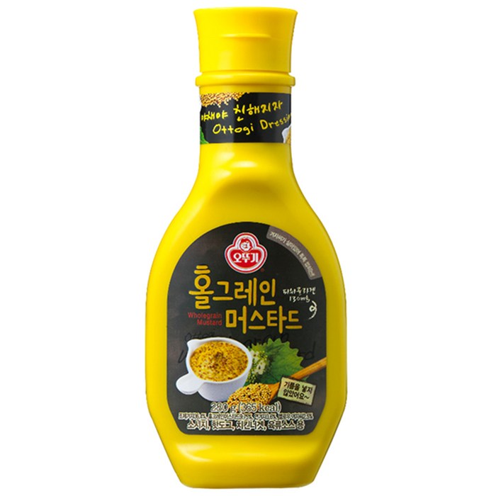 오뚜기 홀그레인머스타드, 280g, 1개 대표 이미지 - 홀그레인 머스타드 추천