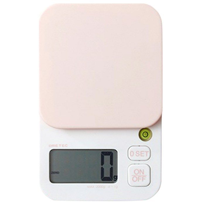 드레텍 주방 전자저울 KS-254PKI2, 파스텔핑크 대표 이미지 - 전자저울 추천