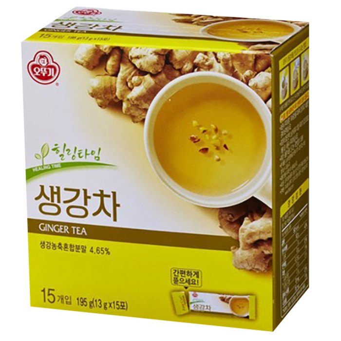 오뚜기 삼화생강차12gx15T오뚜기 대표 이미지 - 오뚜기 차 추천