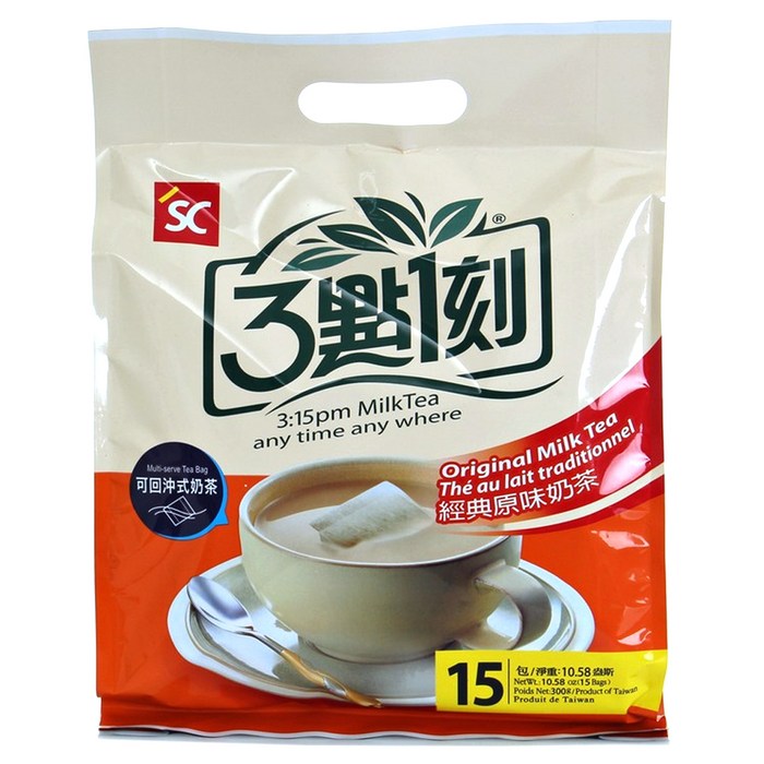 3시15분 오리지날 밀크티 티백, 20g, 15개 대표 이미지 - 홍차 티백 추천