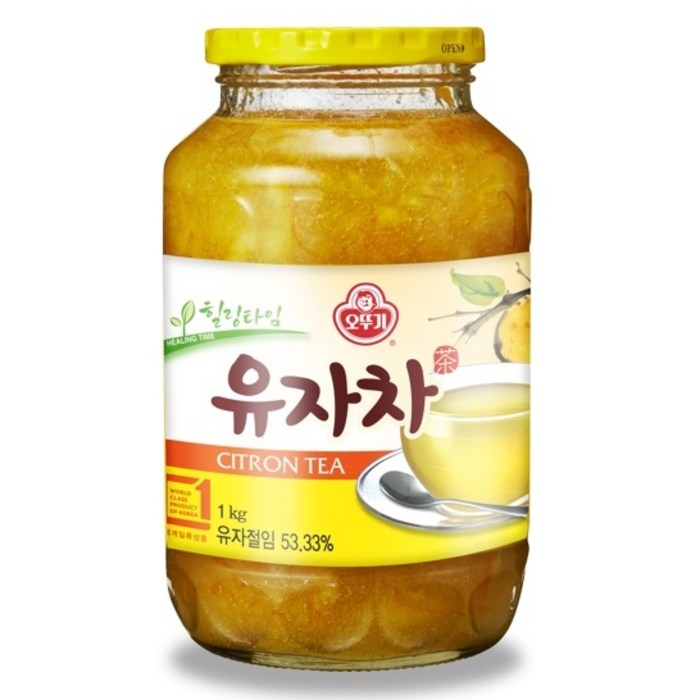 [오뚜기] 꿀차 유자, 1000g, 1개 대표 이미지 - 오뚜기 차 추천