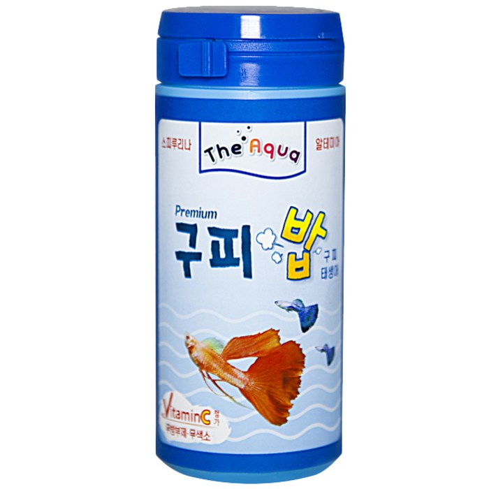 아쿠아플러스 구피 프리미엄밥, 50g, 1개 대표 이미지 - 반려동물용품 추천