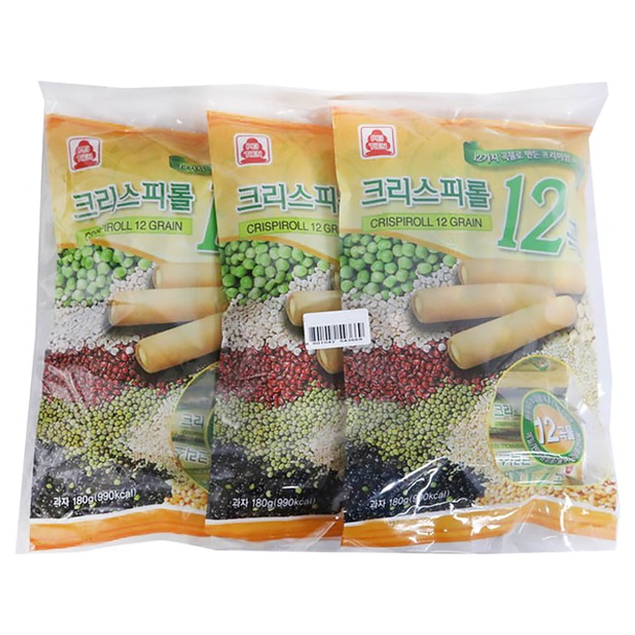 크리스피롤12곡, 180g, 3개입 대표 이미지 - 크리스피롤 추천
