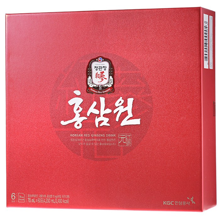 정관장 홍삼원, 70ml, 60포 대표 이미지