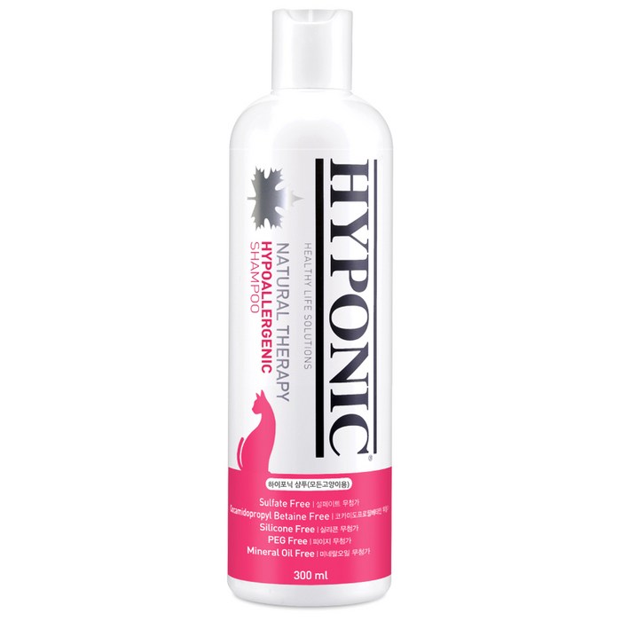 하이포닉 저자극 샴푸 모든고양이용 유향, 300ml, 1개 대표 이미지 - 강아지 린스 컨디셔너 추천