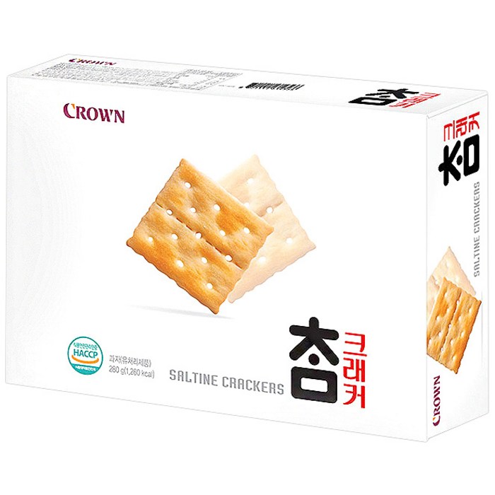 참크래커, 280g, 1개 대표 이미지 - 크래커 과자 추천
