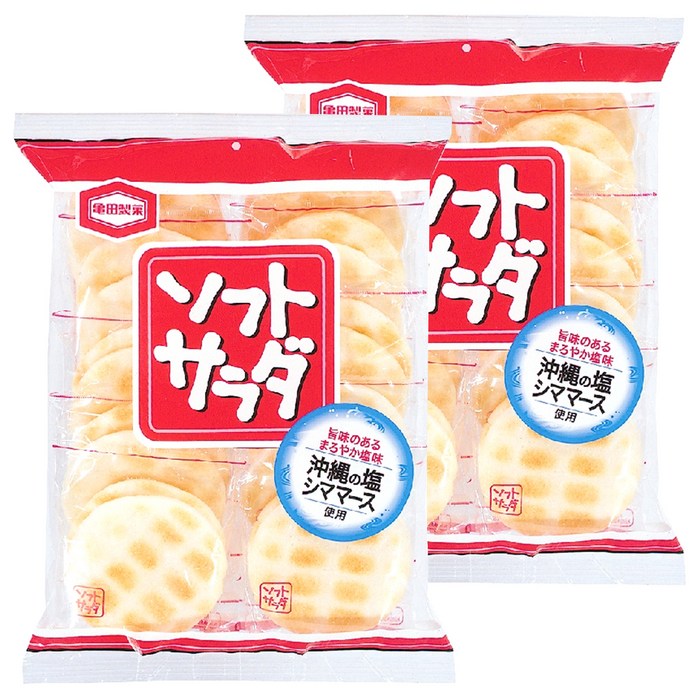 카메다 소프트 사라다 비스켓, 139.6g, 2개 대표 이미지 - 맛있는 과자 추천