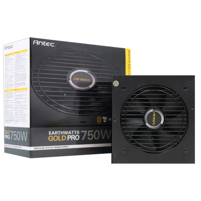 안텍 EAG PRO 750W 80PLUS GOLD 모듈러 AONE ATX EA750G PRO 대표 이미지 - 컴퓨터 파워 추천