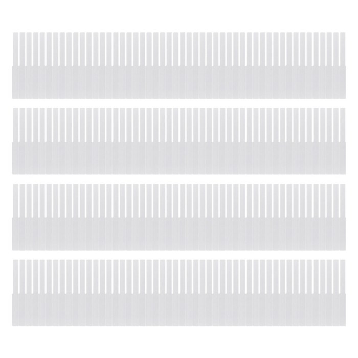 모아시스템즈 서랍장용 칸막이 특대형 50x13x0.2cm, 4개입 대표 이미지 - 조립식 옷장 추천