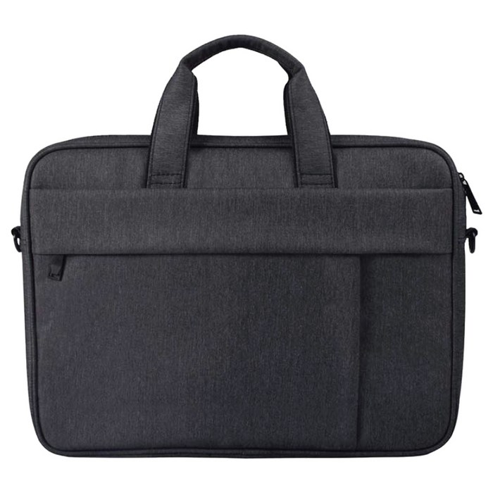 플럭스 투라인 크로스백 노트북 가방, 챠콜 블랙, 15in