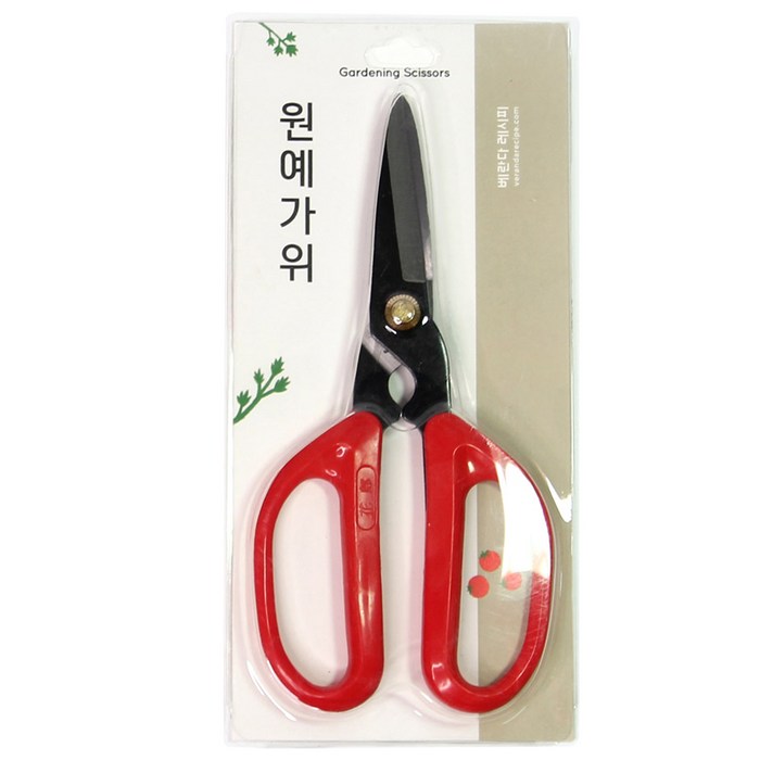 베란다 레시피 원예가위 레드, 1개 대표 이미지 - 전지가위 추천